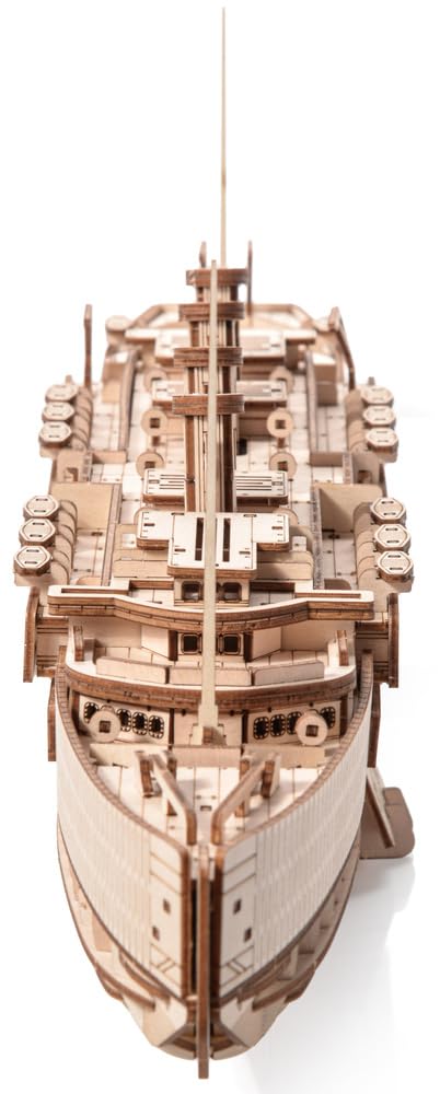 Little Story Titanic Puzzle in legno 3D con nave dei passeggeri, kit di costruzione di modellini transatlantici in legno, set creativo da costruire fai da te, regalo per adolescenti e adulti dai 14