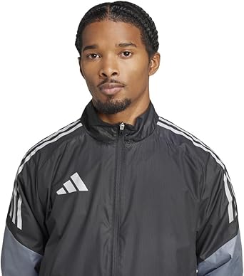 Adidas KSB76 Men's Soccer Jacket, Wind Jacket, Team Navy Blue