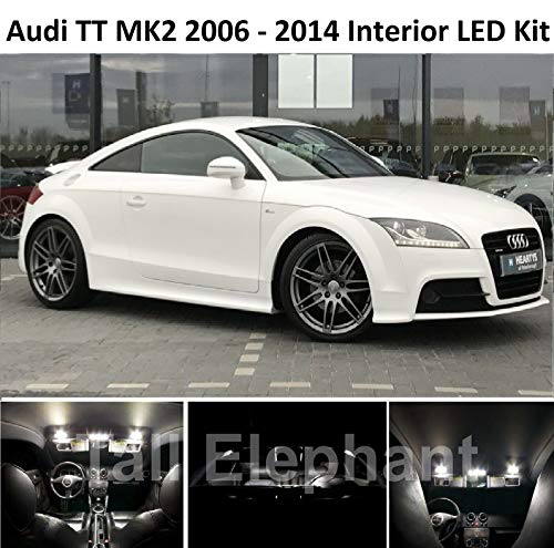 Tall Elephant Premium TT MK2 8J 2006-2014 Kit d'éclairage intérieur xénon Blanc