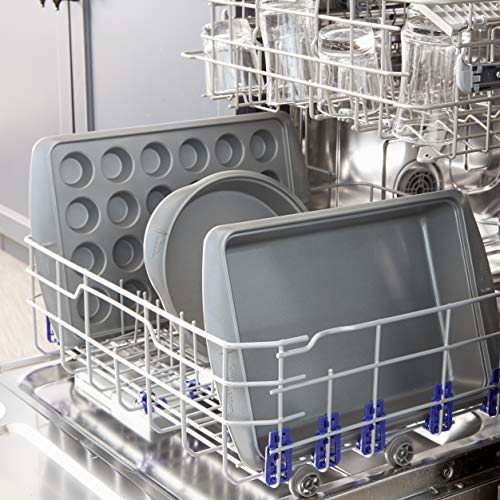 Wilton Ever-Glide Non-Stick Cookie Baking Sheet Set, 4-Piece, Steel #TOP3