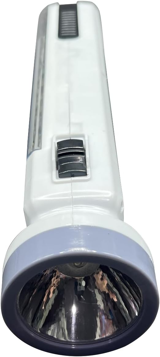 LED Emergency Light Powerful Light Charge Function in Battery, Plug in and Solar Powered- for Home Out Going Camping Hiking Fishing
