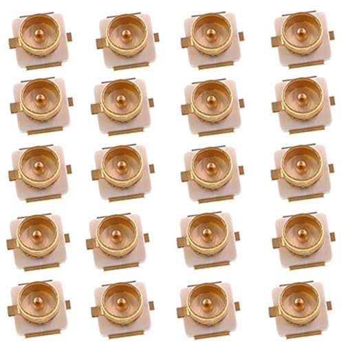 Conectores coaxiales RF hembra SMD SMT para montaje PCB x20 miniatura 1