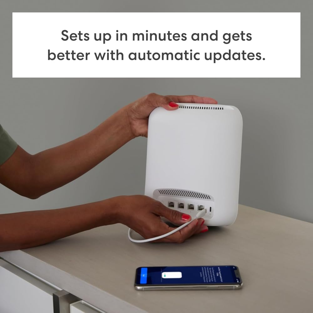 Amazon eero Max 7 mesh wifi router - Supports internet plans up to