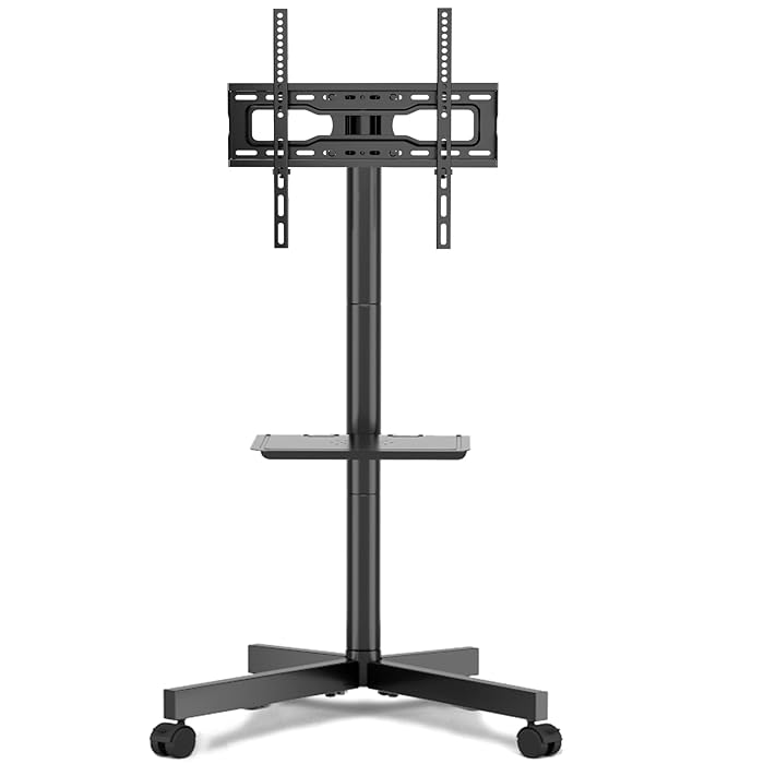 Buy RFIVER Mobile TV Stand on Wheels for 2360 Inch Flat Panel Curved