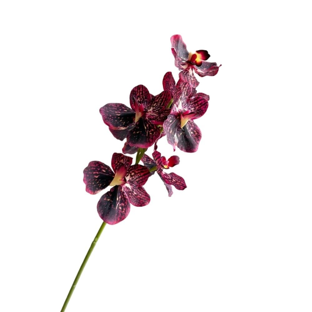 Huffa Banhong Artificial Hand-Feel Orchid Flower Arrangement For Lobby Table - Realistic Floral Decor(Banhong)