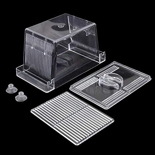 Fish Tank Transparent Fish Tank Breeding Isolation Box Aquarium Incubator Hatching Boxes Multifunctional Acrylic Fish Tank Holder Aquarium Tank