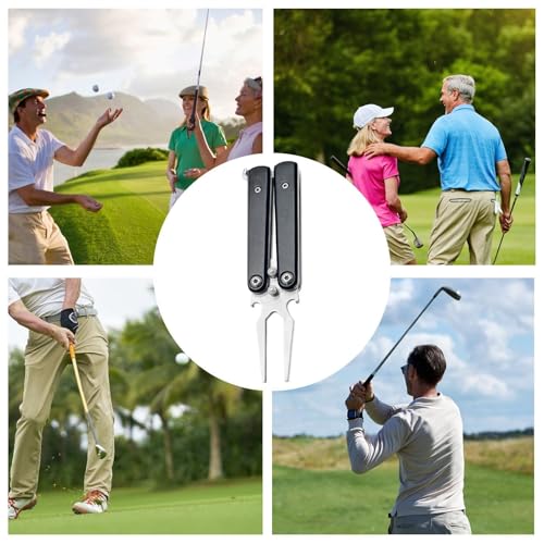 Arreglapiques de golf resistente para solucionar marcas en el césped 6