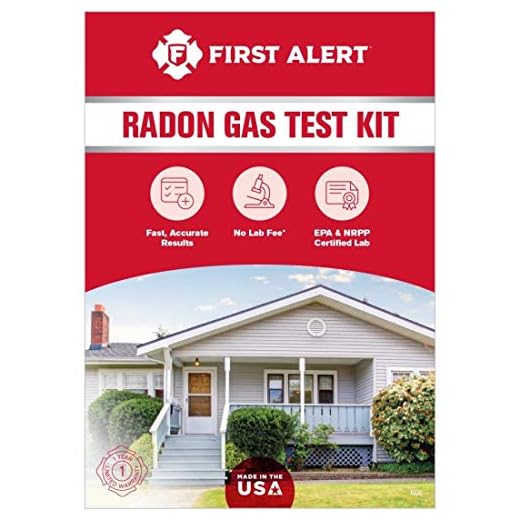 First Alert Radon Gas Test Kit, RD1