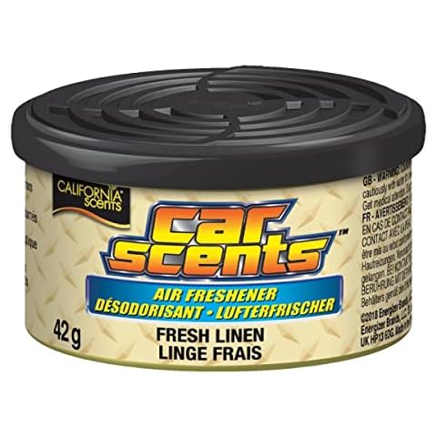 California Scents 1244 California Scents Fresh Linen Air Freshener Home Car Taxi Office Pack of 1 Cover