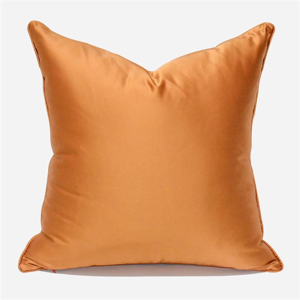 HBJWOV European Oran Soft Installation Comfortable Sofa Pillow Case Model Room Abstract Chair Cushion Cover