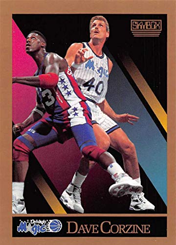 1990-91 SkyBox Basketball #202 Dave Corzine SP Short Print Orlando Magic Official NBA Trading Card