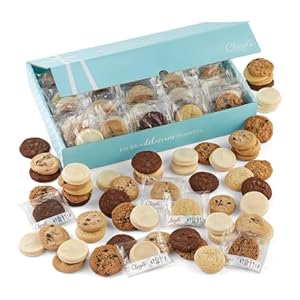 Cheryl’s Cookies® Bow Gift Box with 100 Assorted Cookies, holiday cookies, Christmas cookies, gourmet cookies, gift box, cookie gift box
