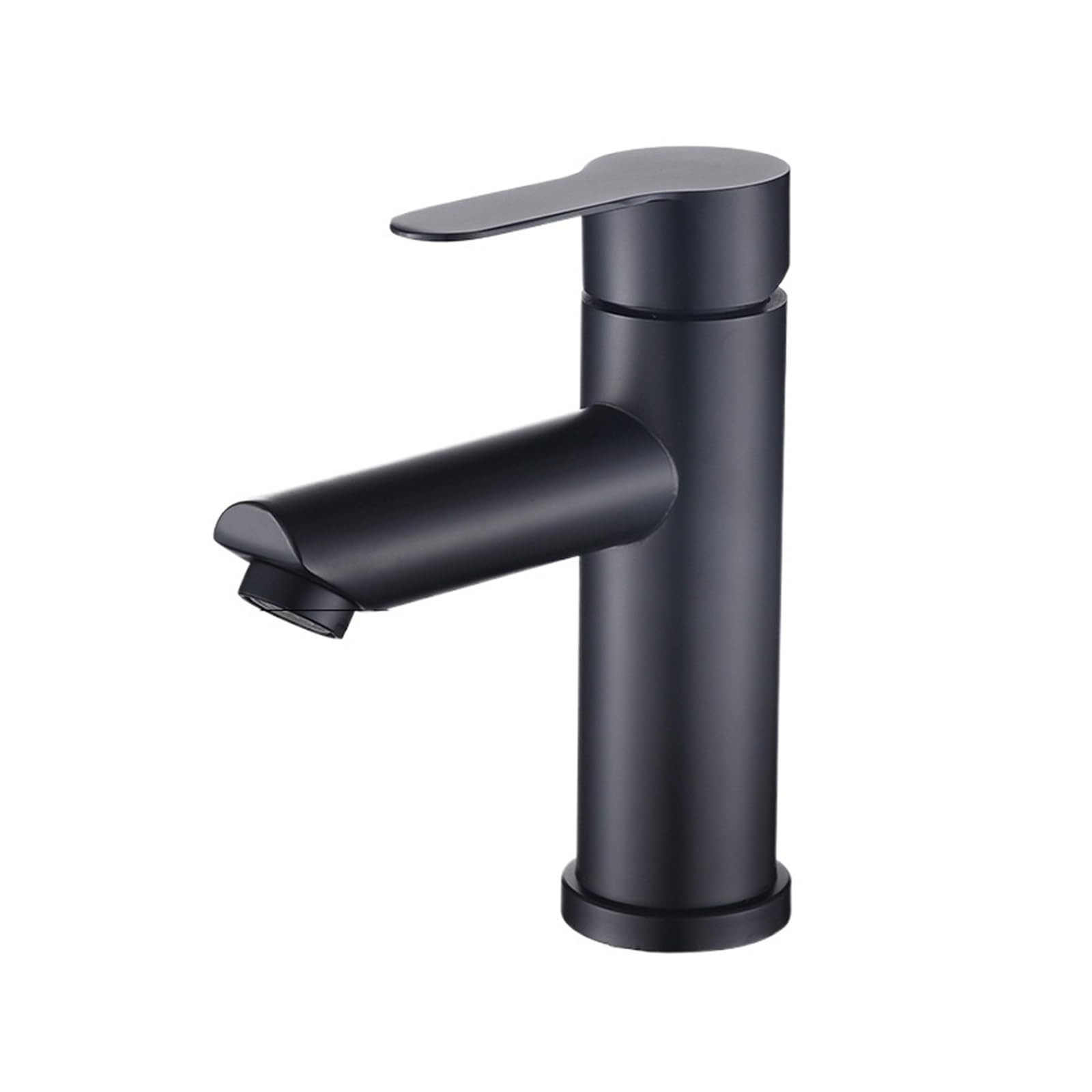 Soywim Nero Bathroom Faucet 304 Stainless Steel, Hot And Cold Water Tap Washbasin Basin Faucets, Accessories Set Sink Bath Mixer,High-Pressure Resistant(Nero)