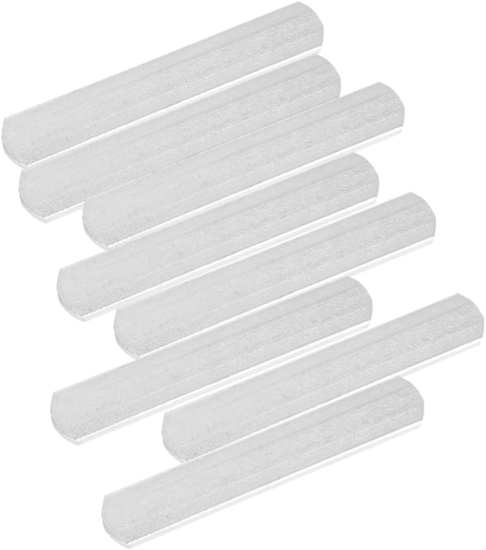 YARNOW 8pcs Weighted Steel Plates for Fitness Training Durable Weight Bearing Bars for Strength Exercises Compatible with Load Bearing Vests and Equipment for Running and Workouts