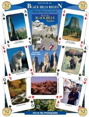 SEA and SKY Discover The Black Hills Region Playing Cards
