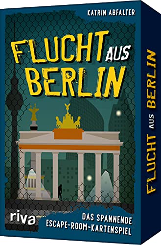 Flucht aus Berlin: Das spannende Escape-Room-Kartenspiel. Das perfekte Geschenk für alle Rätsel-Fans. Im handlichen Kartenformat ideal für unterwegs. Ab 12 Jahren