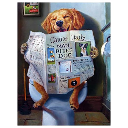 Buffalo Games - Dog Gone Funny - 750 Piece Jigsaw Puzzle Multicolor, 24"L X 18"W