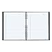 Blueline NotePro Notebook, 1-Subject, Medium/College Rule, Black Cover, (100) 11 x 8.5 Sheets