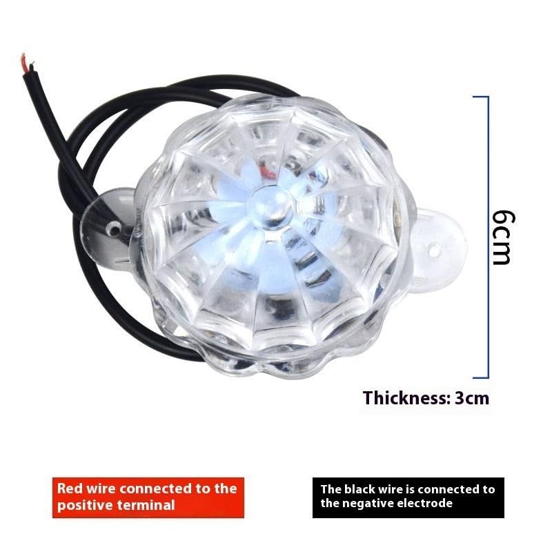 Image of Universal Motorcycle Underbody RGB Light Strip with Remote Flash Mode (Pack of 2)