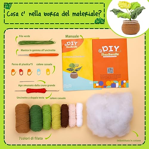 Kit per Uncinetto per Principianti, Kit Tartaruga