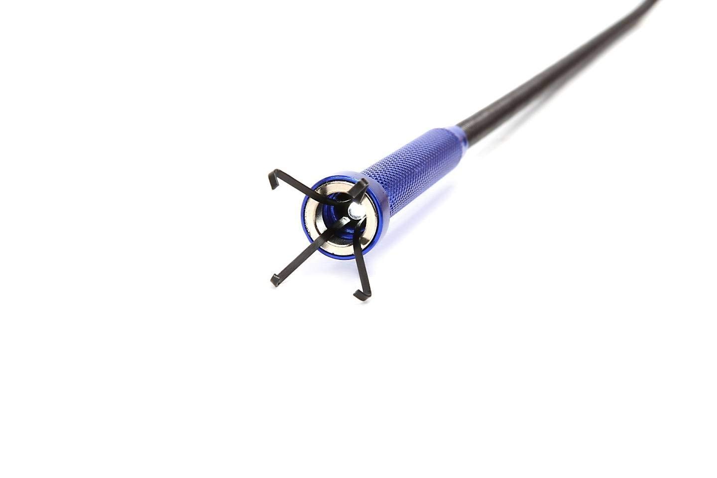 HBM 615 mm. pinza flessibile con magnete e lampada LED
