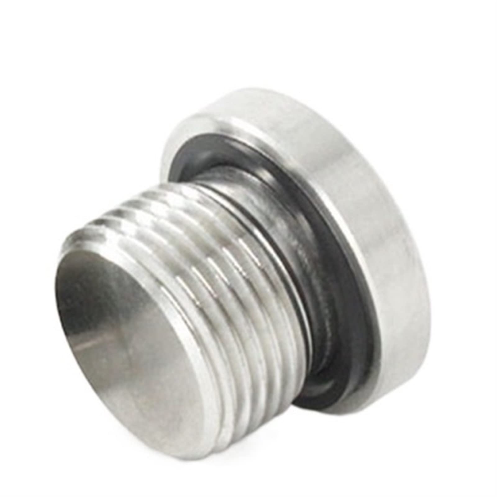 Tapa ciega de latón, Tapa Hexagonal de latón, Tapón de Extremo de Cabeza Hueca Hexagonal de Acero Inoxidable 304, Conector de tubería, M5 a M20, 1/8 a 3/4 de Pulgada, BSP Macho(BSP1.5)