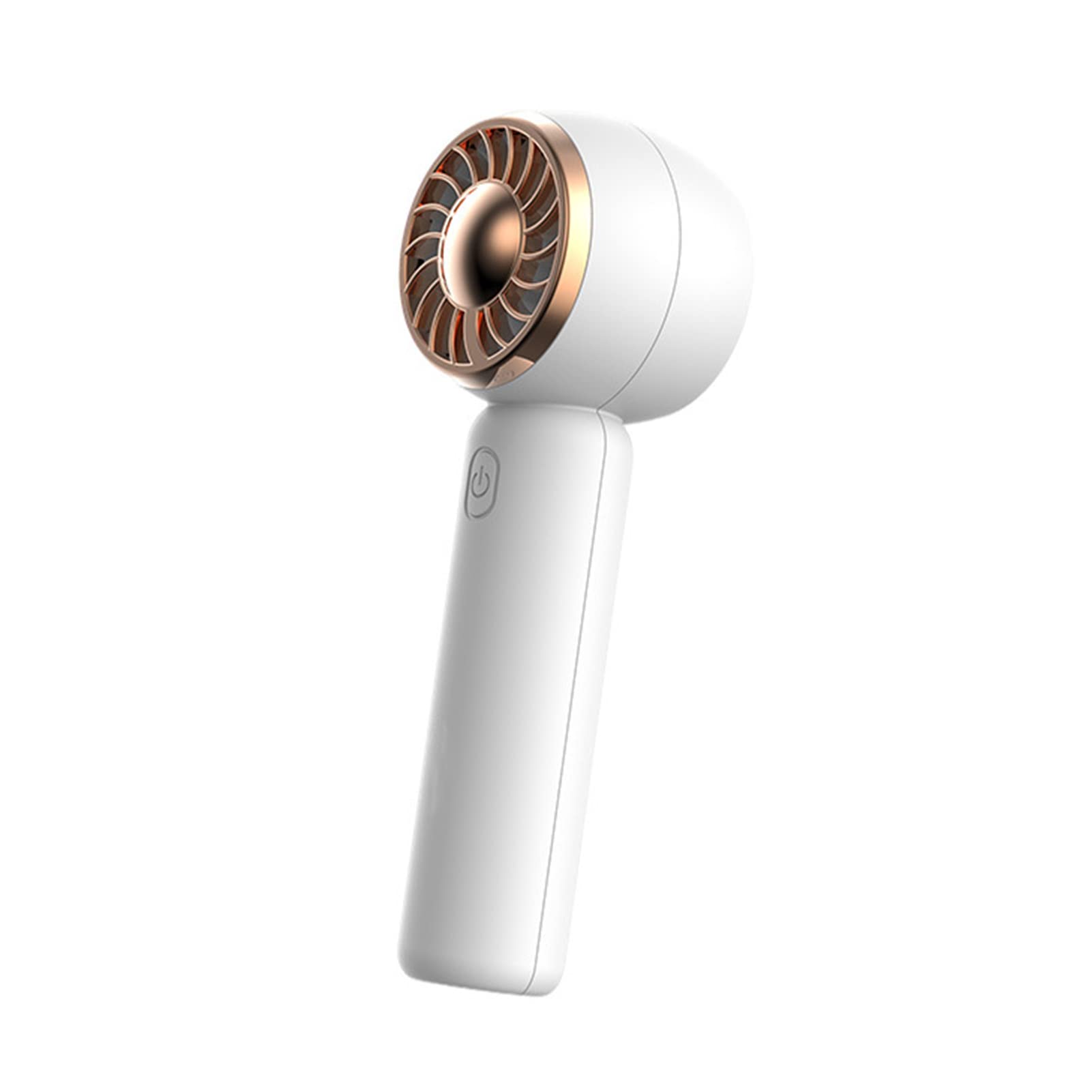 Portable Mini Fan, Portable Fan 1200mAh 3 Speeds USB Cooling Desk White