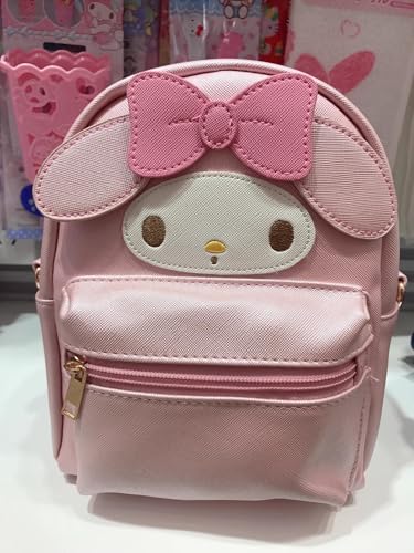 Toddler Cute Mini Backpack for Kids - Kawaii Casual Small Shoulder Bag, Girl Real Littles Preschool Cartoon Design, Simple Modern Baby Kindergarten Leash Bag, Anime Themed Gift(Pink)4