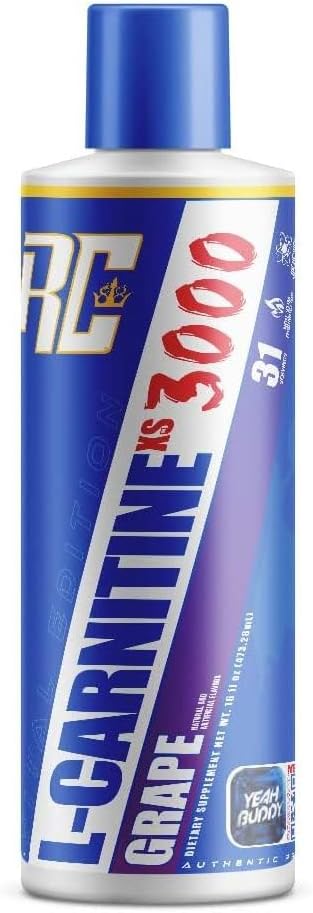 L-Carnitine 3000,Liquid Dietary Supplement,31 Servings (473.28 Ml Pack Of 1, Grape)