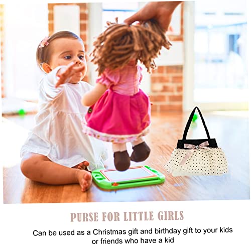 Adorainbow Bolsa de mão infantil para meninas pequenas, bolsa para crianças, bolsa infantil, carteir