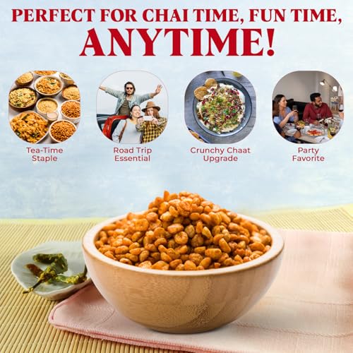 Image of Panchi Chana Dal Namkeen 350gm (Pack of 1) High Protein Split Gram Lentils Crunchy Snack Rich in Fiber and Nutrients Perfect for Tea Time and Anytime Snacking