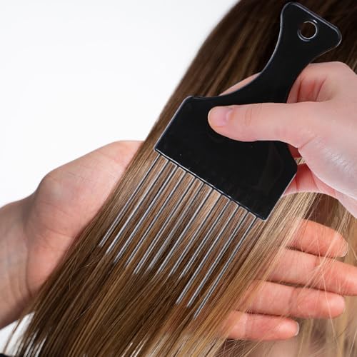Set 4 Peines Metal para Cabello Afro y Rizado miniatura 5