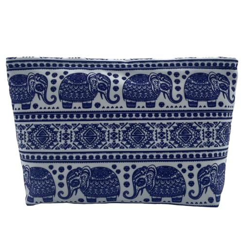 COARA Aesthetic Makeup Bag for Purse, Soft Travel Cosmetic Pouch Organizer