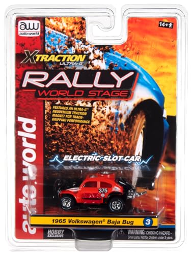 Auto World Xtraction 1965 Volkswagen Baja Bug HO Scale Slot Car