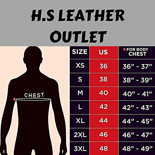 Men’s Leather Motorcycle Jacket - Casual Zipper Bomber Faux Leather Jacket Cafe Racer Slim Fit Leather Biker Jacket Men #TOP4