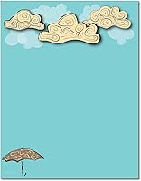 Vista 9 de Cool Colors - Papel para impresora láser y inyección de tinta con membrete, paquete de 25