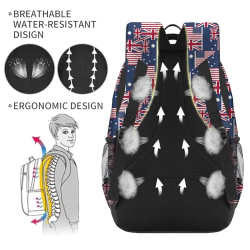 Image of rickyh style School Backpack Travel Bag for Men & Women Lightweight College