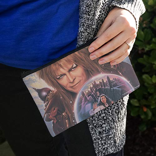 Labyrinth Crystal Ball Goblin King Jareth David Bowie Makeup Cosmetic Bag Organizer Pouch3