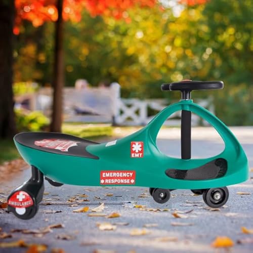 Lil' Rider 80-1288GR-2 Wiggle Car - Ambulance Ride thumb #1