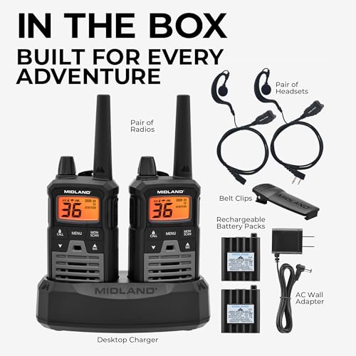 Midland 3862116 T290Vp4 High-Powered Gmrs Two-Way Radios thumb #6