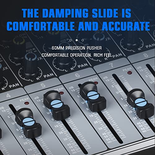 Weymic Mr-120 Professional Mixer (12-Channel) For Recording Dj Stage Karaoke Dsp Effector W/Usb Drive For Recording Input, Xlr Microphone Jack, 48V Power, Rca Output #TOP3