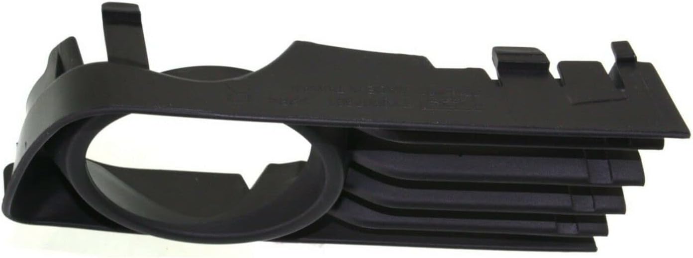 DAT AUTO PARTS Front Left Driver and Right Passenger Side Fog Light Cover Bezel Set Of Two Replacement For 2004-2009 Toyota Prius Matte-Black Textured TO1038118 TO1039118 5311247030 5311347030