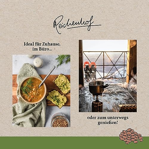 Reichenhof BIO-Eintöpfe 6er Pack I Best of Küchenklassiker (2x Linse, 2x Erbse, 2x Kartoffel) – Bild 4