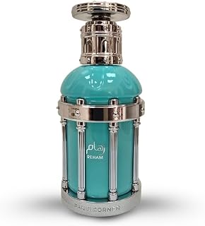 Paris Corner | Reham Wild Mineral Perfume 3.4 Fl Oz | Long-Lasting Unisex Perfume | Notes of Bitter Almond, Vanilla & Sandalwood | Fresh, Juicy, Sweet Summer Scent