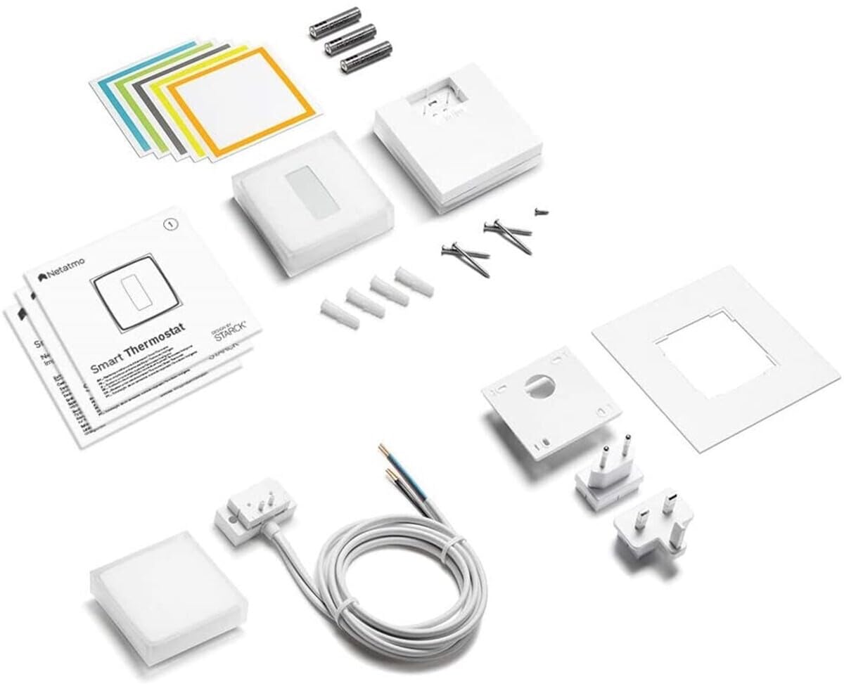 Netatmo NTH-PRO Thermostat Intelligent pour rendre le chauffage connecté compatible chaudières et pompe à chaleur