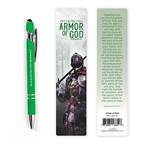 Put On The Full Armor of God Bible Verse Pen
