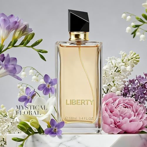Image of AFLUXE Lady Liberty Women's Perfume 3.4 Fl. Oz Eau De Parfum for Women, Floral & Sweet Fragrance with Warm Notes, Long Lasting Classic Feminine Scent