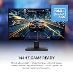 msi PRO MP273W E14A 27-inch IPS 1920 x 1080 (FHD) Gaming Office Monitor, 144Hz, Free-Synch, HDMI, DisplayPort, VGA Port, VESA Mountable, Tilt, Speaker, 4-Side Slim Bezel 1ms, White - Image 3
