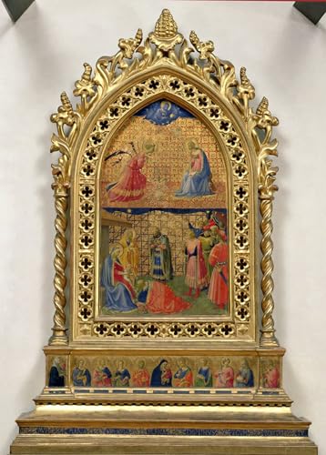 Peinture Pour Décoration Salon Fra Angelico - Toile l'Annonciation 60x90