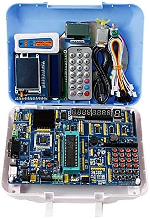 WQAZ Core Board Module 51 MCU Development Board 51+STM32+AVR Development Board STC89C52 Kit Experiment Board High-Precision Temperature Sensor (Color : A5(Standard))